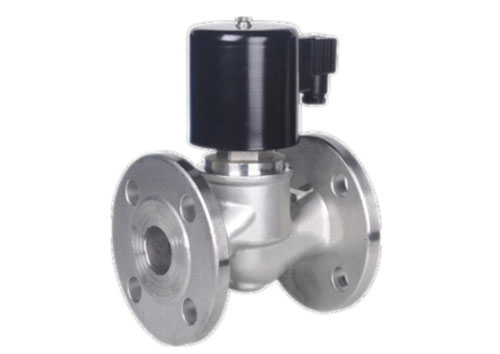不銹鋼蒸汽法蘭電磁閥