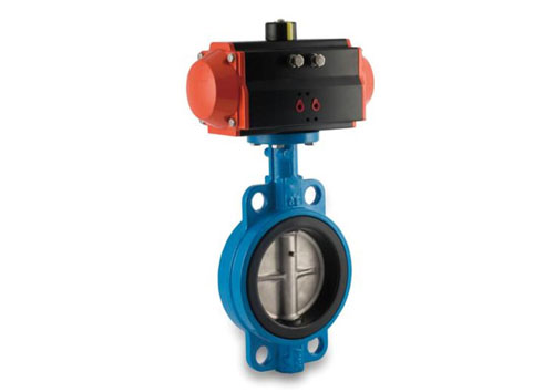 氣動不銹鋼板蝶閥