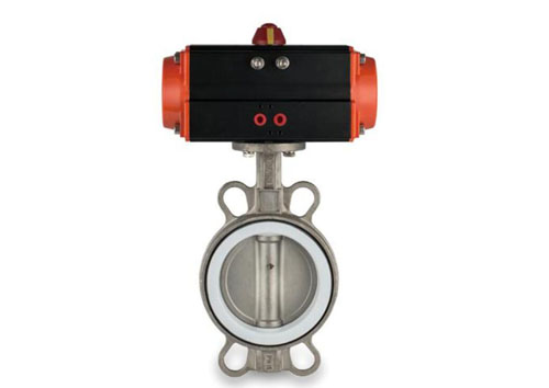 氣動全鋼四氟蝶閥