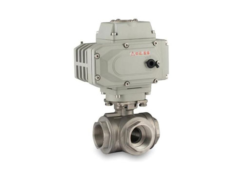 電動(dòng)不銹鋼三通球閥